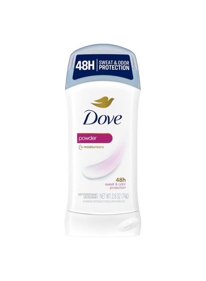 Dove Powder Invisible Solid Anti-Perspirant Deodorant 2.6 oz,74g - Image 1